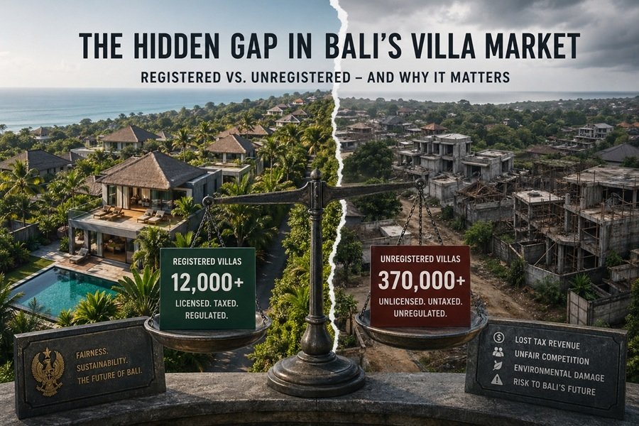 Are Unregistered Villas in Bali Affecting Future Bookings in Balangan?