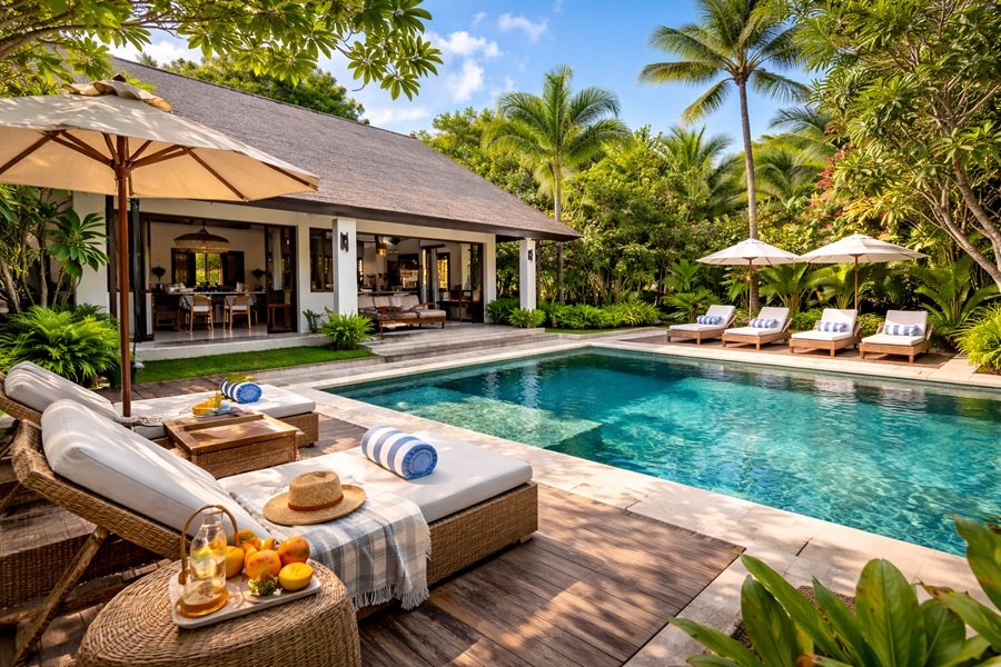 Long-Stay Villa in Jimbaran Bali | 3-Bedroom Private Villa Maha